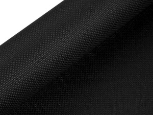 Etamină pentru brodat Kanava Negru - 50 cm latime