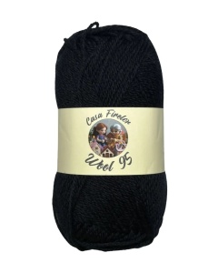 Fir din lana Casa Firelor 50 gr - Culoare Negru 00005