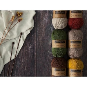 Fir din lana merino reciclata - Woolwise 100g - Pure White 701 - Img 4