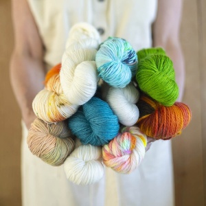 Fir din lana pentru vopsit manual - Scheepjes Nakid Pure Wool DK Weight - Img 5
