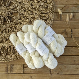 Fir din lana pentru vopsit manual - Scheepjes Nakid Pure Wool Sport - Img 3