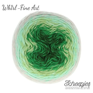 Fir in degrade Scheepjes Whirl Fine Art - Fauvism - 220 g