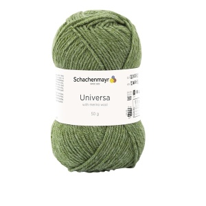 Fir lana si acril Universa - Green Melange 00173