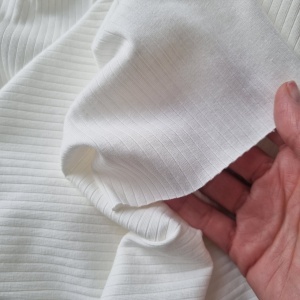 Jerse elastic Rib Mandy - Off White [ K47010-510] - Img 3