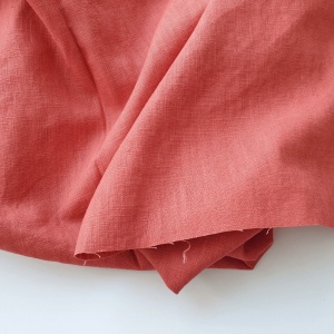 Material In - Linen Washed - Rust - Img 2