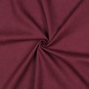 Material In - Linen Washed - Wine Red - Img 2