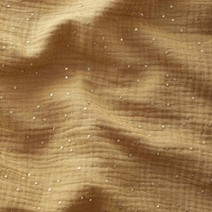 Muselina cu buline aurii - Glitz Camel
