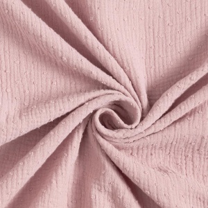 Muselina din bumbac - Dobby Pink - Img 2
