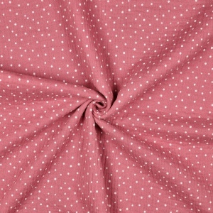 Muselina imprimata - Little Dots Blush - Img 3