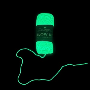 Pachet 10 sculuri x 25 gr - Scheepjes Glow Up - fir fosforescent - Img 6