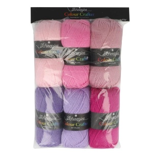 Pachet 6 sculuri x 50 gr - Scheepjes Color Crafter - Tulip Fields - Img 2