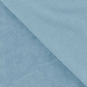 Plush bumbac Nicky Velour - Light Blue - Img 2