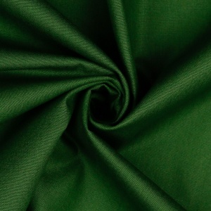 Poplin bumbac uni - Forest Green - Img 1