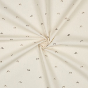 Poplin organic GOTS - Natural Rainbows - Img 2