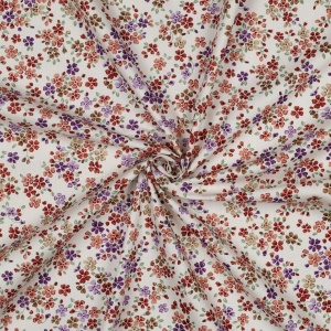 Poplin premium digital - Flowers Ivory - Img 2