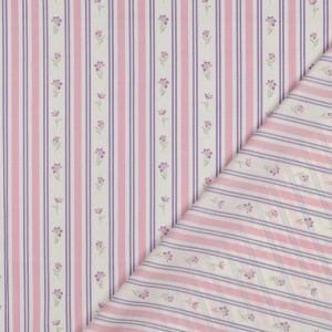 Poplin premium - Heritage - Flower Lace Purple - Img 4