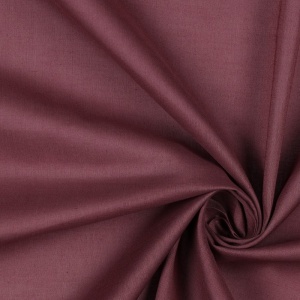 Batist - Voal de bumbac uni organic GOTS - Mulberry