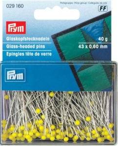 Bolduri cu cap de sticla - 40gr