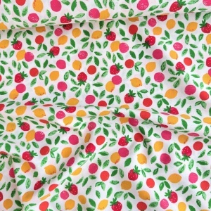 Bumbac imprimat - Citrus Berry - Img 2