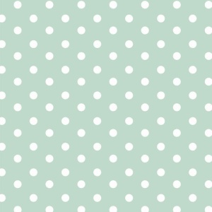 Bumbac imprimat - Dots Mint - Img 2