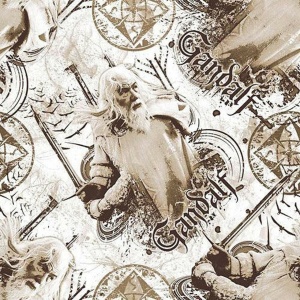 Bumbac Imprimat - Lord of the Rings Gandalf