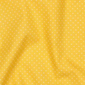 Cupon 20 cm - Bumbac imprimat - Petit Dots Yellow