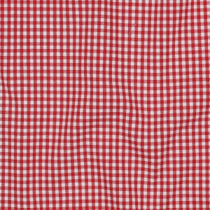 Cupon 22 cm - Material bumbac tesut yarn dyed - Vichy Red 2.7mm