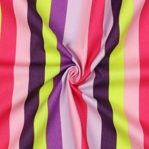 Cupon 27cm - Poplin premium imprimat- Summer Stripe Nerida Hansen Purple