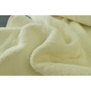 Cupon 35cm - Tesatura prosop din bumbac Ecru - Img 2