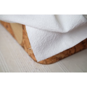 Cupon 55cm - Panza topita - Varvara Alb - Img 6