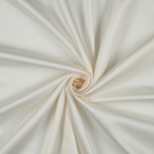 Cupon 80 cm - Bumbac satinat uni - Ecru - Img 2