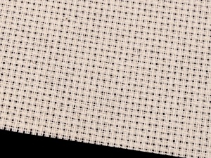 Etamina pentru brodat Ecru - 20x30cm - 46 ochiuri / 10 cm