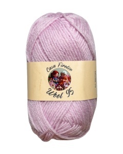Fir din lana Casa Firelor 50 gr - Culoare Roz Pastel 00066