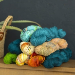 Fir din lana pentru vopsit manual - Scheepjes Nakid Pure Wool Sport - Img 2