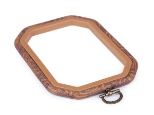Gherghef pentru broderie dreptunghiular - 15x11cm