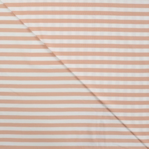 Jerse de bumbac - Yarn Died Stripes Salmon - Img 2