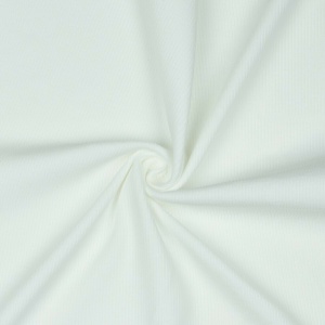 Jerse elastic Rib - Ecru - Img 2