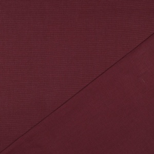Material bumbac canvas uni - Aubergine - Img 3