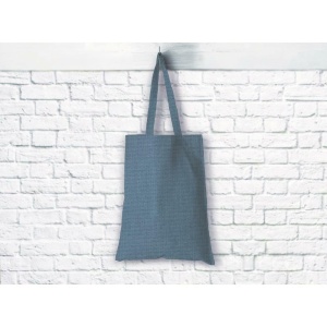 Material bumbac canvas uni - Grey - cupon 75cm - Img 2