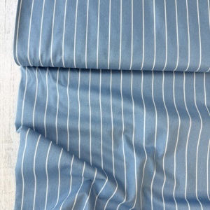 Material Chambray bumbac - Denim Stripes Light Blue - Img 3