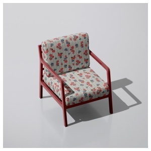 Material home decor - Floral Stripes - Img 4