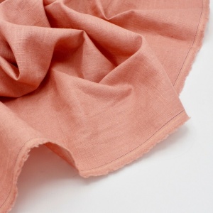 Material In - Linen Washed - Old Rose - Img 1