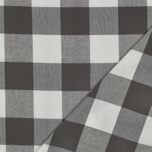 Material tesut yarn dyed - Checks Sage - Img 3
