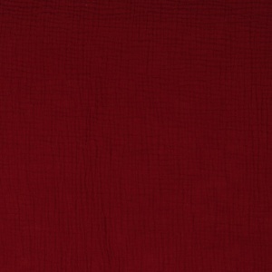 Muselina Organica GOTS - Wine Red