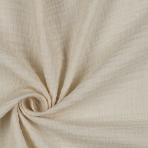 Muselina uni - Natural - cupon 85cm