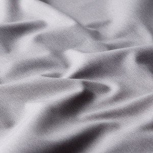 Poplin bumbac uni - Rock Grey - Img 1