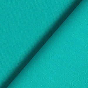 Poplin bumbac uni - Teal - Img 2