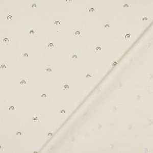 Poplin organic GOTS - Natural Rainbows - Img 3