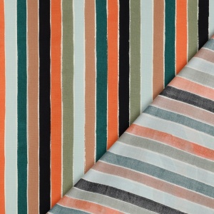 Poplin premium - Garden Stripes - Img 3