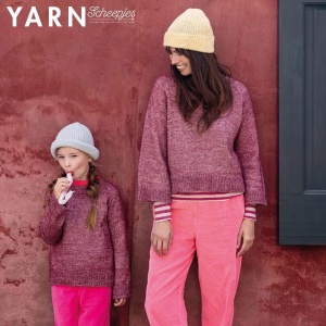 Revista cu tipare crostetat si tricotat - Schepjees Yarn Bookazine The Family Issue nr 18 - Img 4